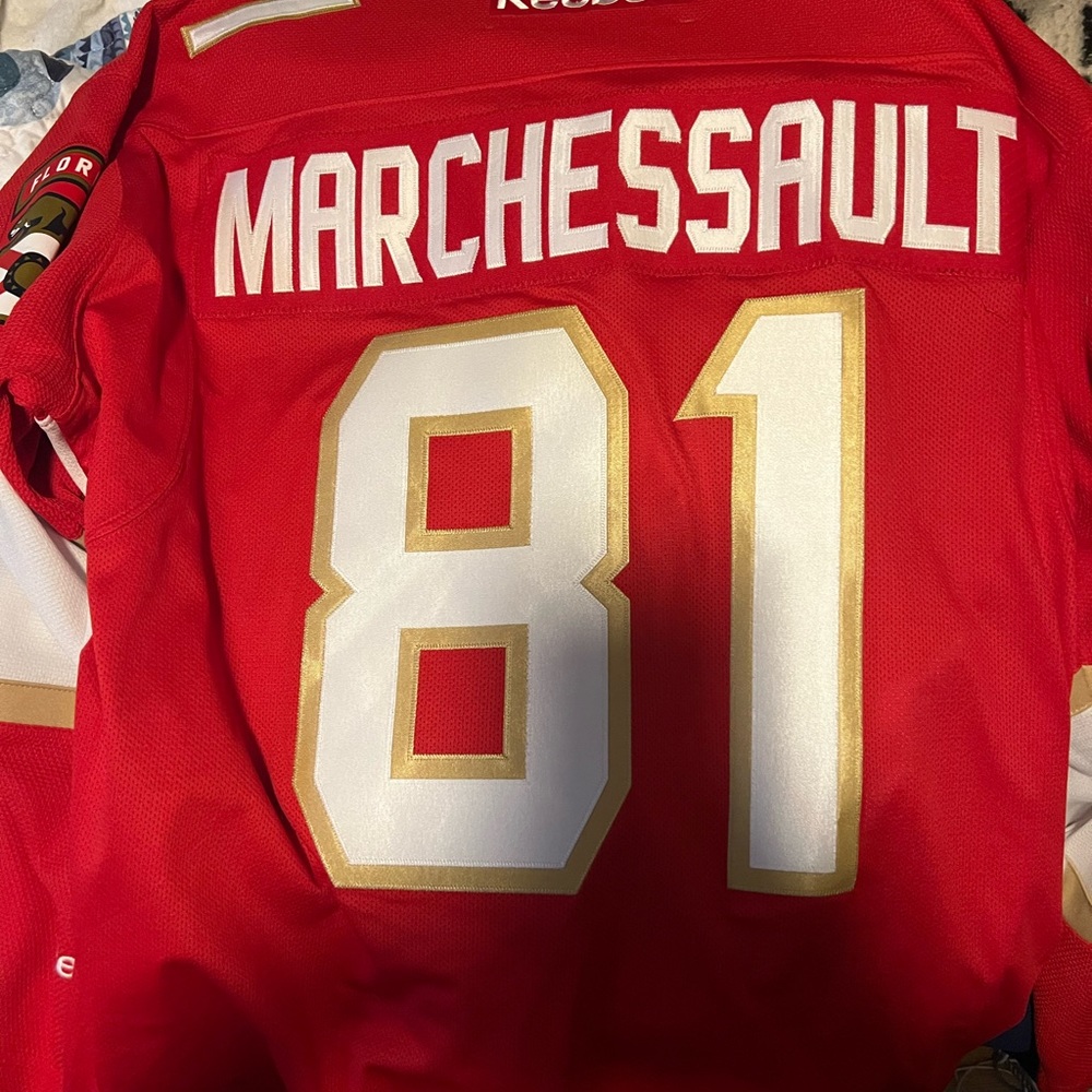 Florida Panthers Reebok stitched jersey ! Mens Medium
